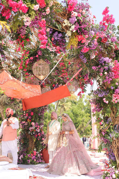 Mandap and Ceiling — Wedding decor — Radisson Blu